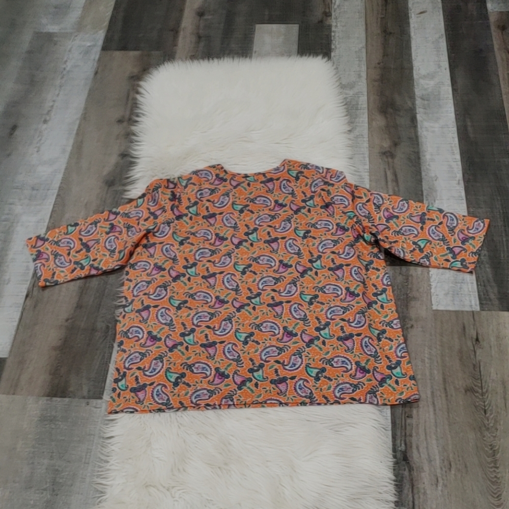Blair cotton paisley bundle of 2 tops new - Picture 6 of 13